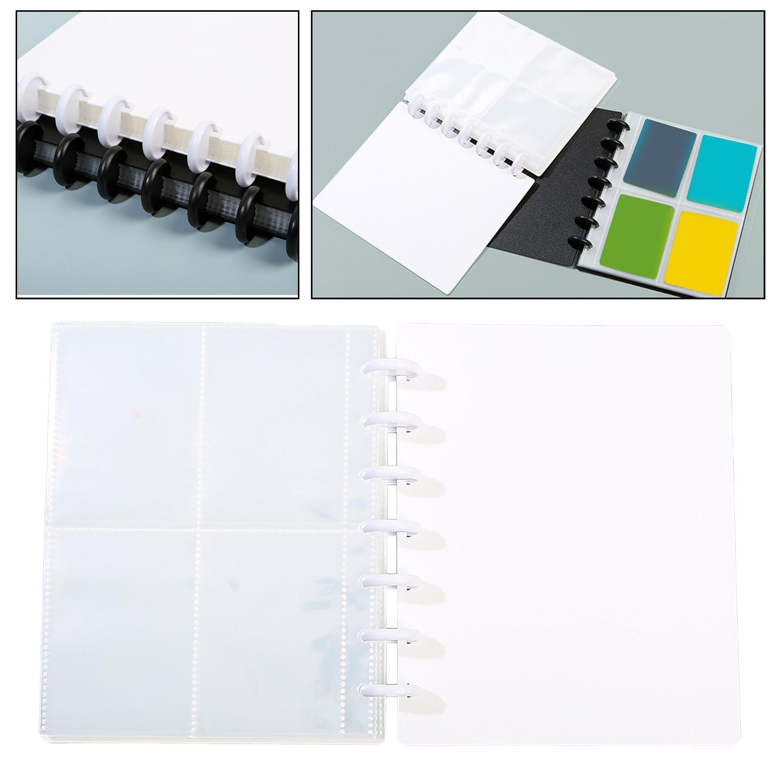 Portable 3 inch Mini Photo Album Photocard Sleeve 7  Binder Holder White