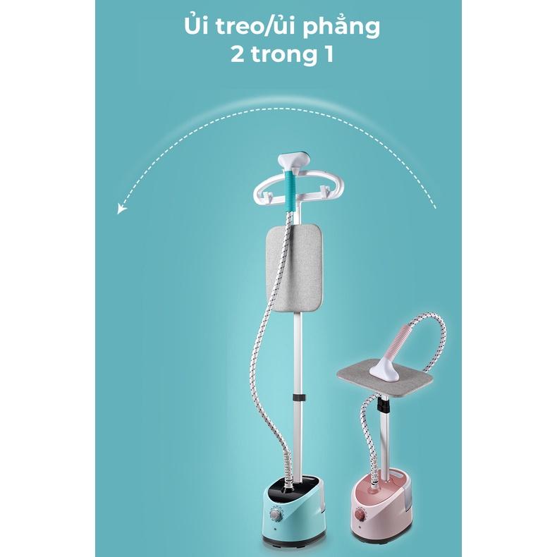 Bàn ủi hơi nước đứng Sohi SC-618 công suất 2000, 2 chế độ ủi treo, ủi phẳng, phù hợp mọi loại vải, BH 12 tháng