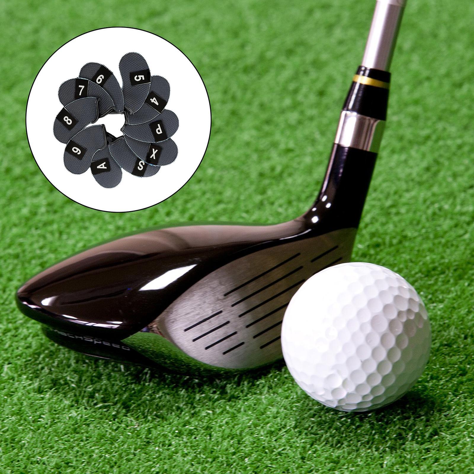 20 Pack Golf Iron Head Covers Protection Club Headcover Golf Accessories
