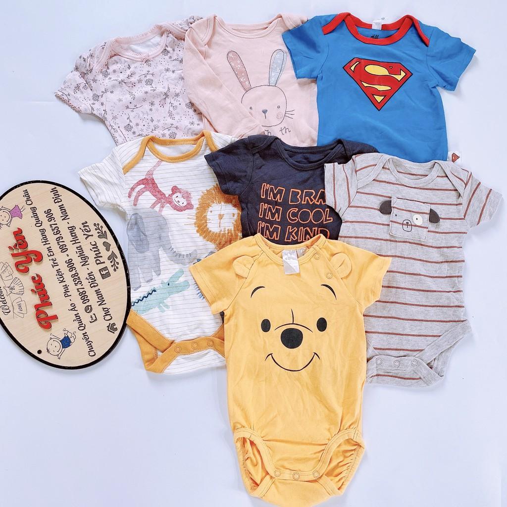 Sale !!! Sét 3 Body Chip Cộc Tay Cho Bé 0-36 Tháng) (Cotton Mùa Hè) (1466 ) _Shop Phúc Yến