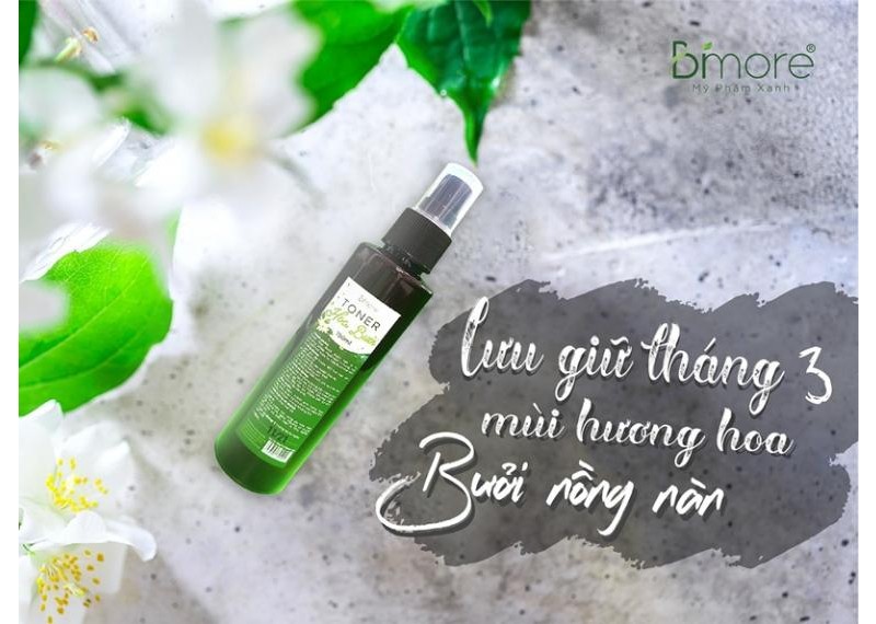 Toner hoa bưởi Bimore cấp ẩm dưỡng da se khít lỗ chân lông_chai 150ml