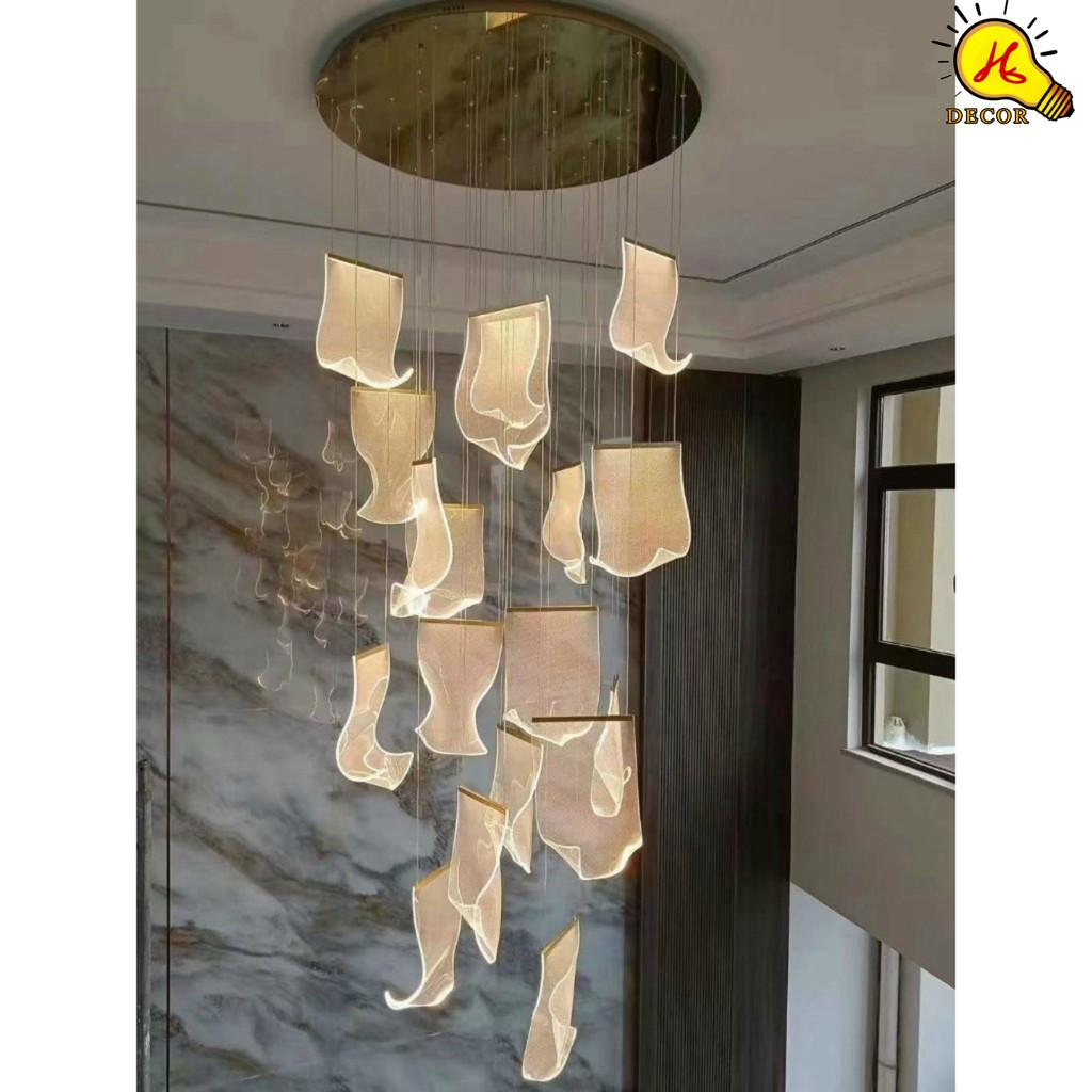 Đèn thả phale cầu thang bàn ăn phòng khách HTLQ (HÀNG NHẬP KHẨU)