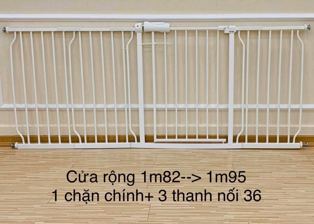 Thanh Nối 36cm Chắn Cửa Chặn Cầu Thang Umoo An Toàn Cho Bé