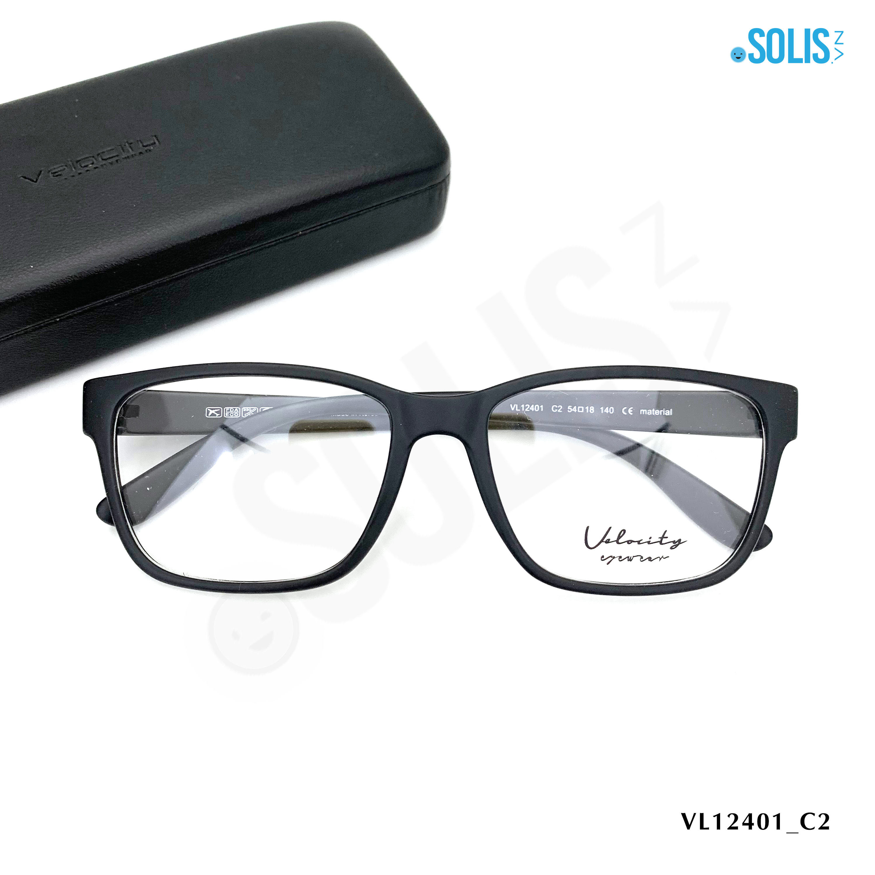 Gọng kính plastic hiệu Velocity VL12401 - KÍNH NHỰA HIỆU VELOCITY VL12401 KÍCH THƯỚC 54-18-140