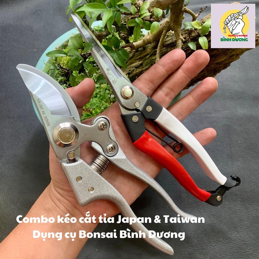 COMBO 2 KÉO CẮT TỈA JAPAN - SK5 CẮT TỈA CÂY CẢNH BONSAI