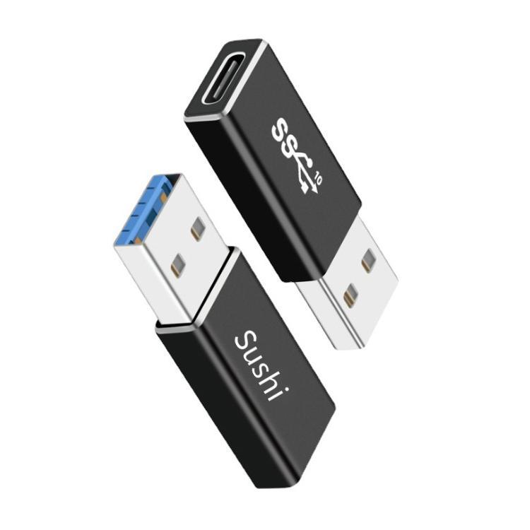 Giao hàng nhanh Bộ chuyển đổi 3.1USB sang type-c Một đầu đực sang đầu cái C phù hợp với bộ sạc không dây Apple typec type-c