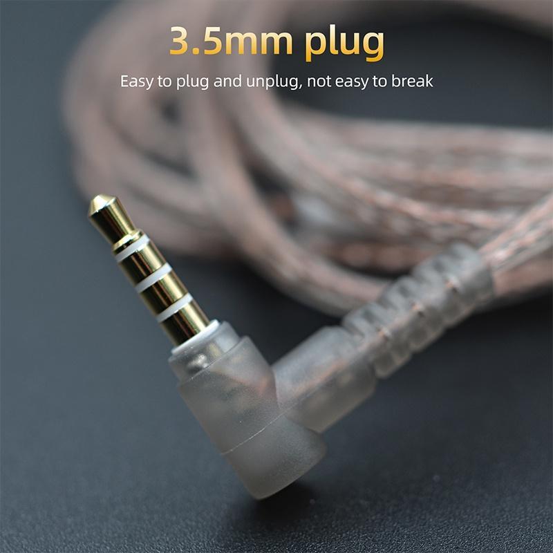 Dây Cáp Đồng 2pin Kz ZS10 ZSN ZEX PRO Không Chứa Oxy