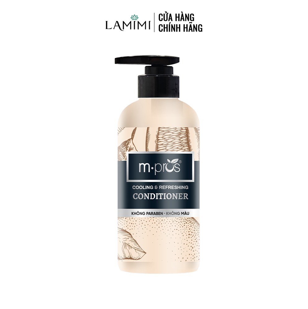 Gội Xả Tinh Dầu Bưởi Sạch Sâu Cooling &amp; Refreshing Mpros Làm Sạch Tóc Và Da Đầu