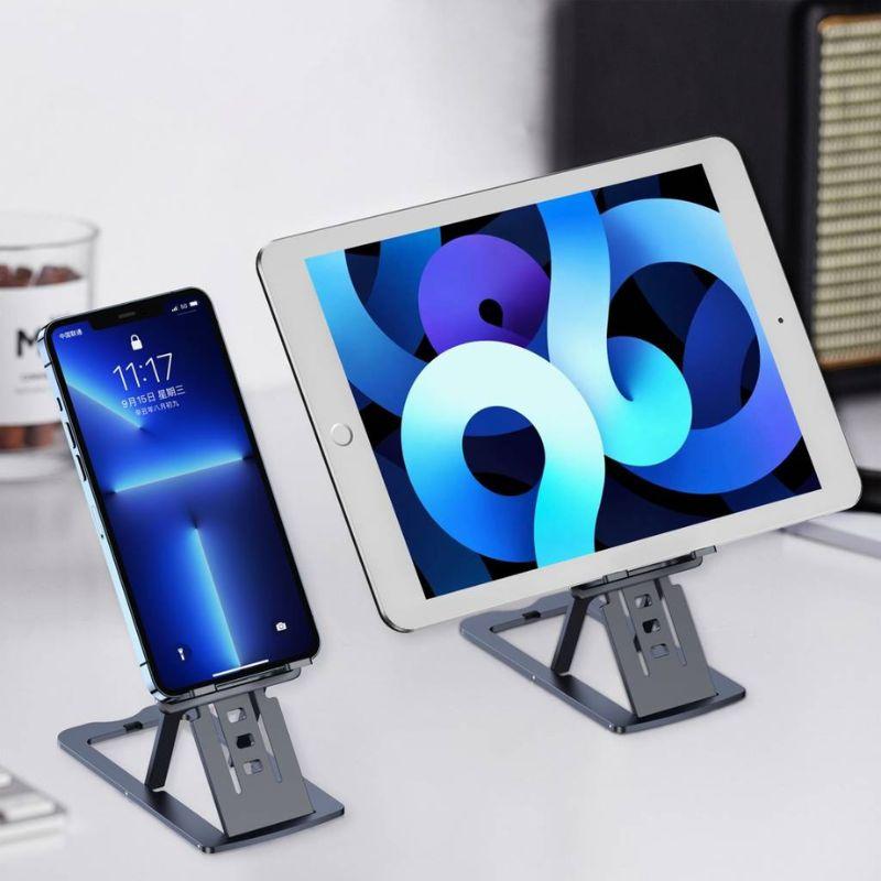 Giá đỡ điện thoại, máy tính bảng siêu mỏng có thể gấp gọn và điều chỉnh chiều cao Choetech H064