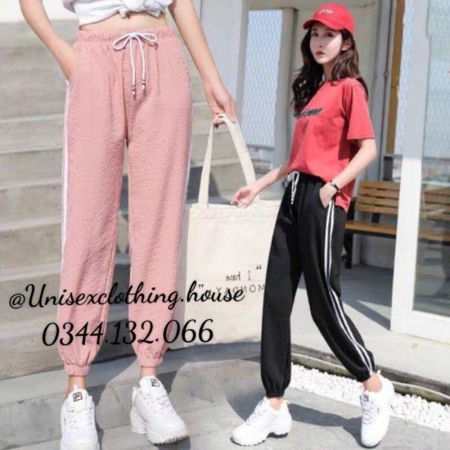 Quần Jogger Thiết Kế Dây Rút