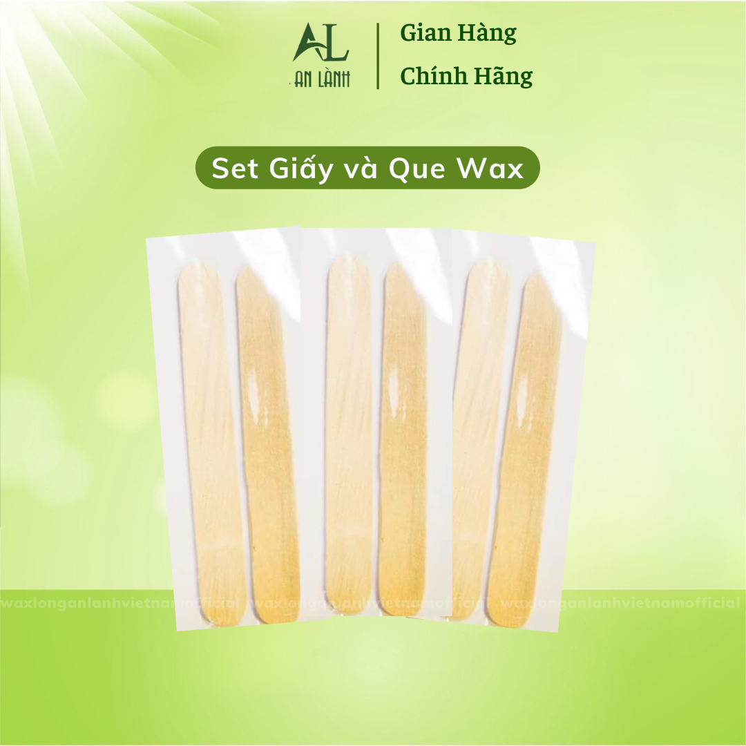 Sét Giấy Và 2 Que Wax