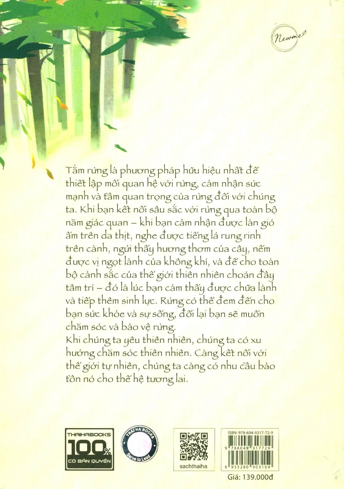 Sách Shinrin Yoku - Nghệ Thuật Tắm Rừng Của Người Nhật