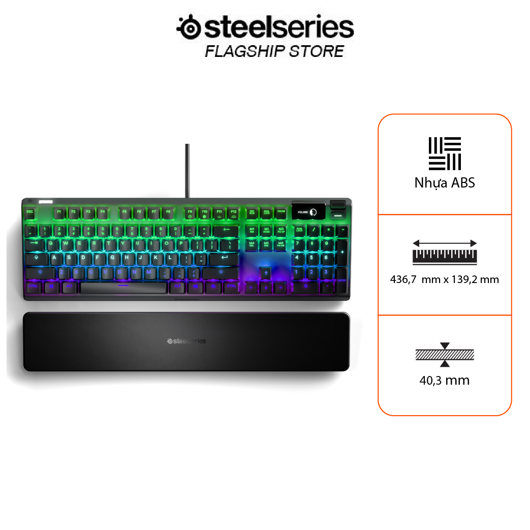 Bàn phím Gaming Steelseries Apex PRO