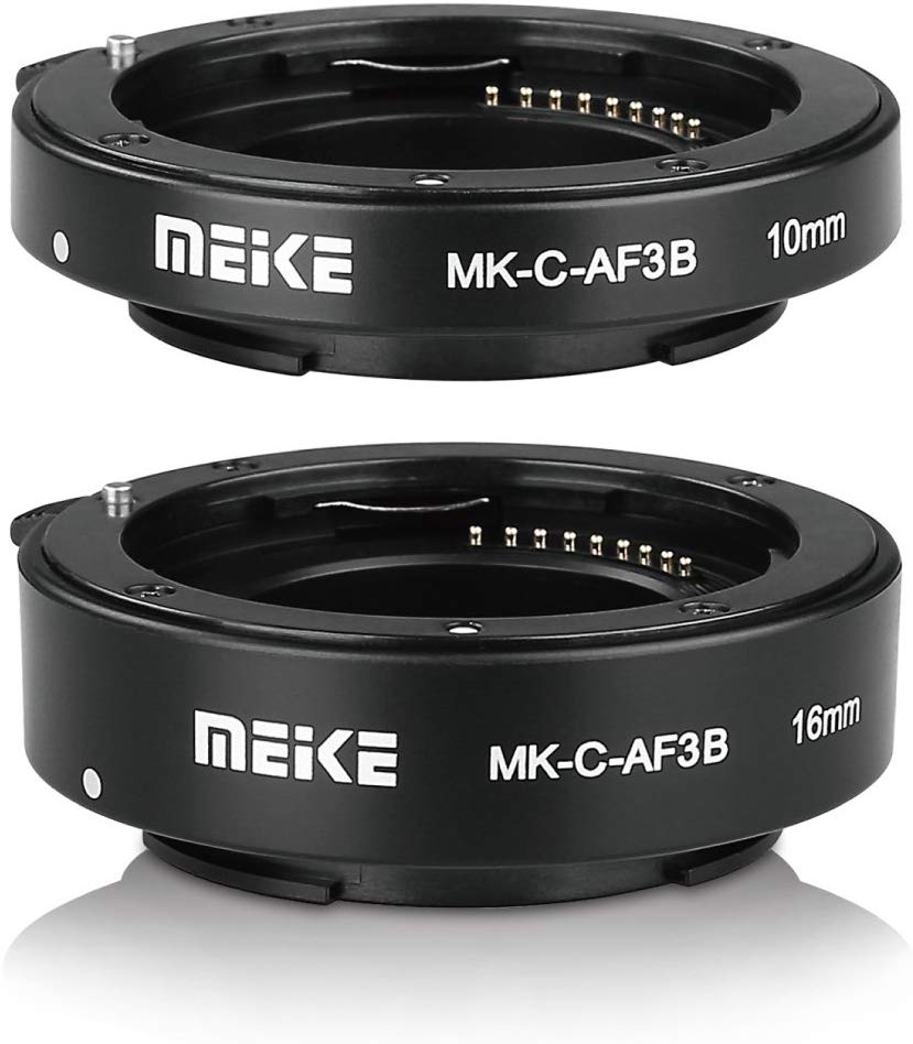 Ngàm Chụp Meike Mk-C-Af3b 10mm And 16mm Extension Tubes For Canon Eos-M | Hàng Nhập Khẩu