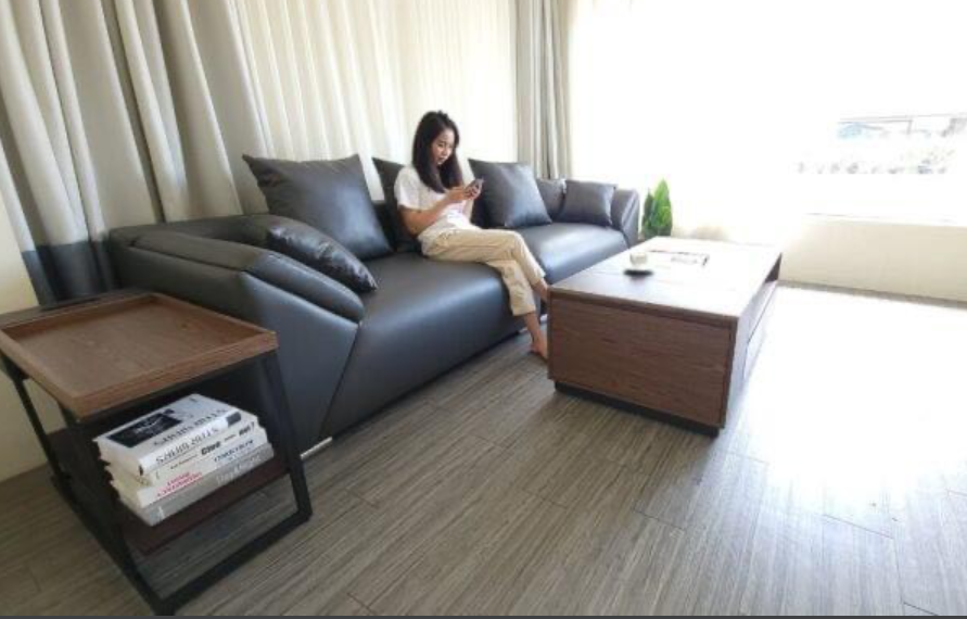 Sofa băng da Modern Apartment Tundo KT 2m2