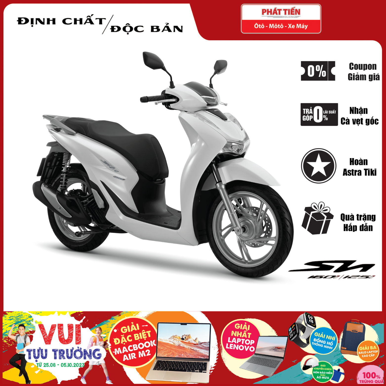 Xe máy Honda SH125i 2024 Phiên bản Tiêu Chuẩn