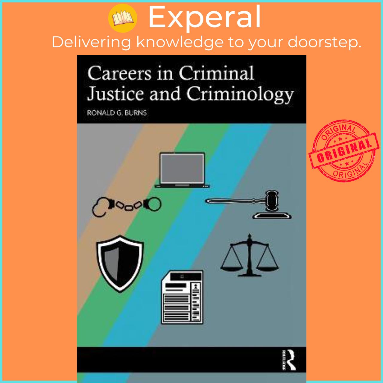Hình ảnh Sách - Careers in Criminal Justice and Criminology by Ronald G. Burns (UK edition, paperback)