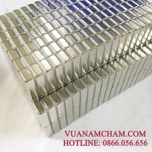 NAM CHÂM VĨNH CỬU MẠ NIKEL KÍCH THƯỚC 20X10X5MM