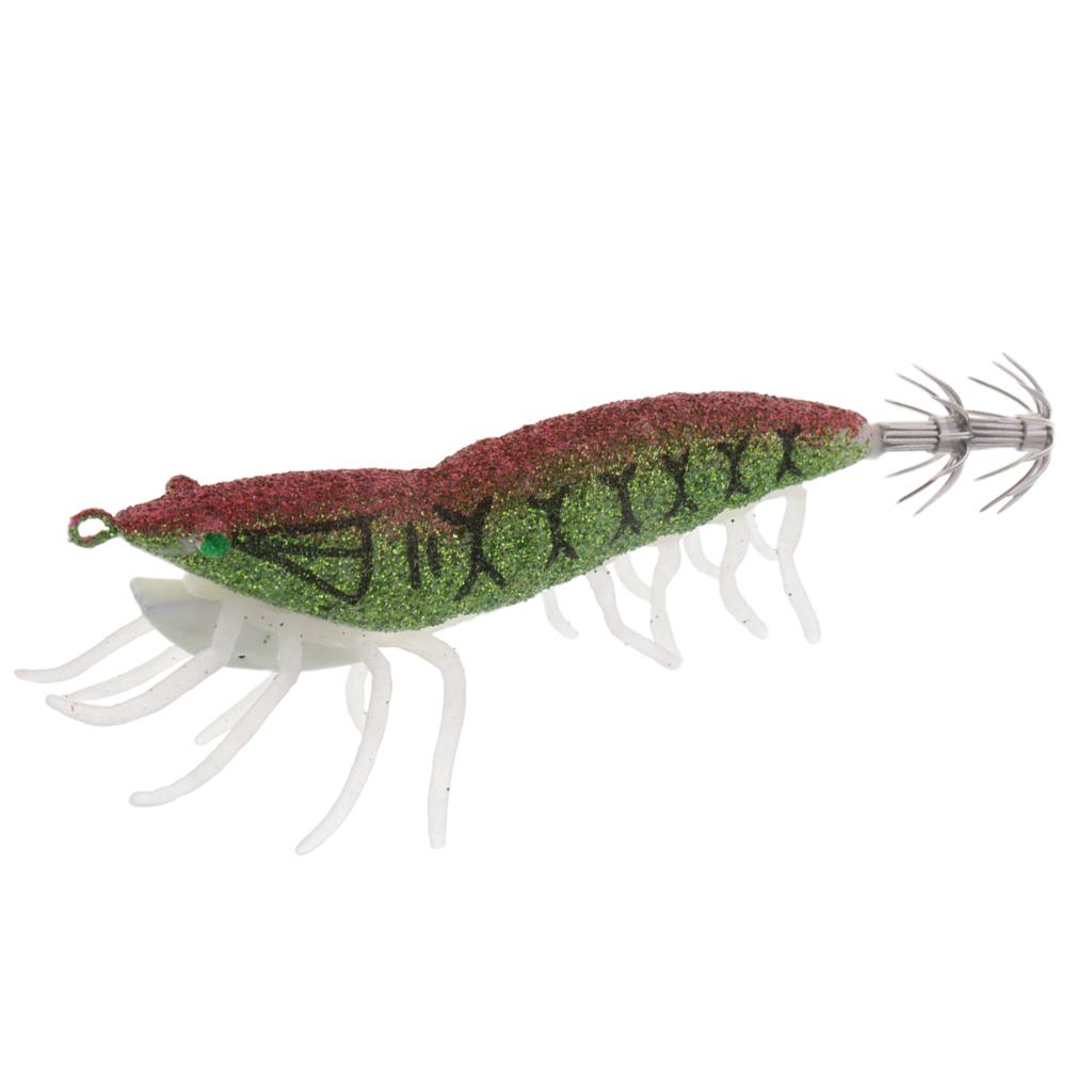 Squid Jig Hooks Shrimp Hard Artificial Fishing Octupus Lure
