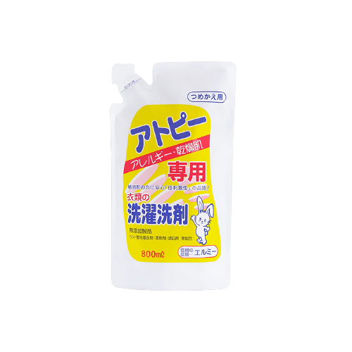 Nước giặt quần áo Elmie dành cho da dị ứng, da khô và da nhạy cảm - Túi 800ml