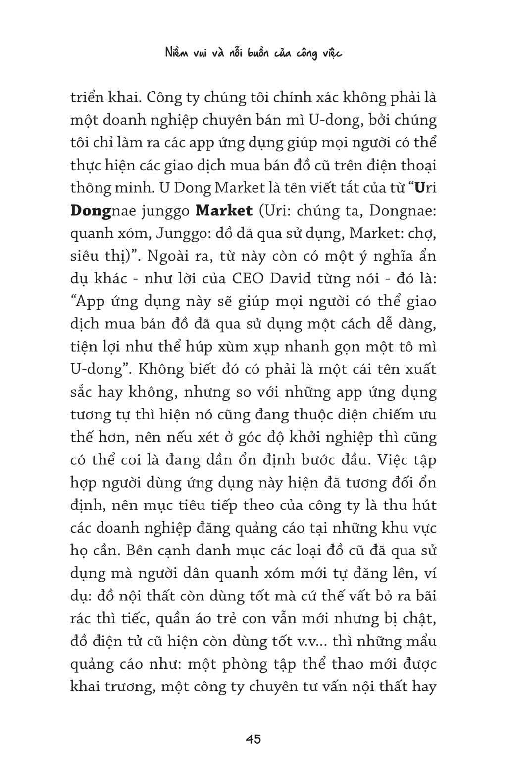 Niềm Vui Và Nỗi Buồn Của Công Việc _TRE