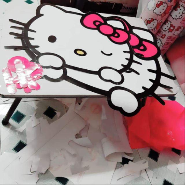 DECAL DÁN TƯỜNG ĐẦU MÈO KITTY KITTY HOUSE