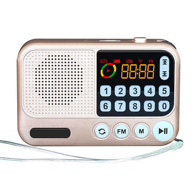 Đài radio kiêm loa nghe nhạc mini - Kèm Thẻ Nhớ S99 hỗ trợ TF, usb, jack 3.5