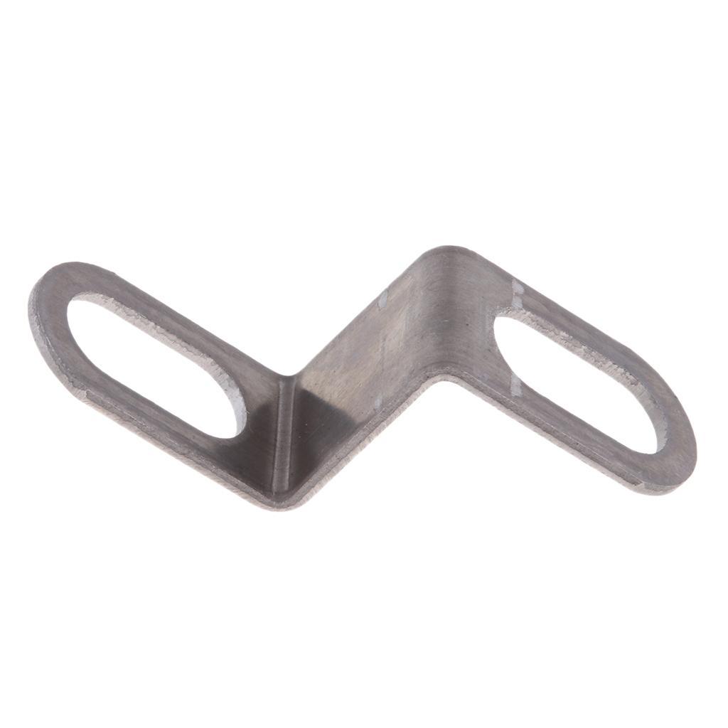 4xMotorcycle Universal Exhaust Pipe Z Type Mounting Clamp Bracket
