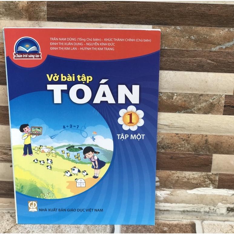 Vở Toán 1 + VBT toán 1 theo chân trời sáng tạo