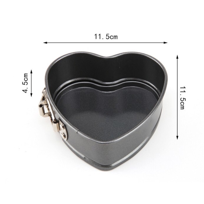 Khuôn đúc trái tim có khoá