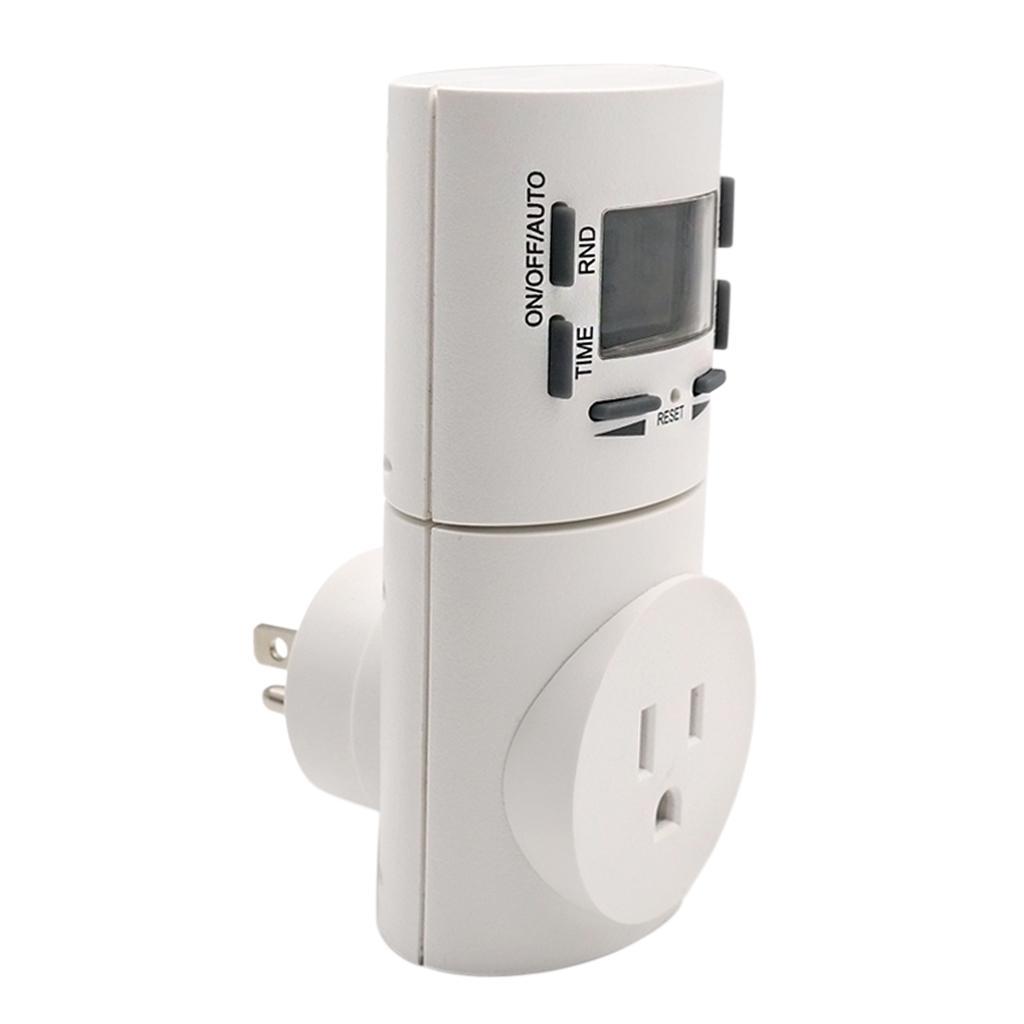 Indoor Programmable Digital Timer socket Home Appliance- US Standard