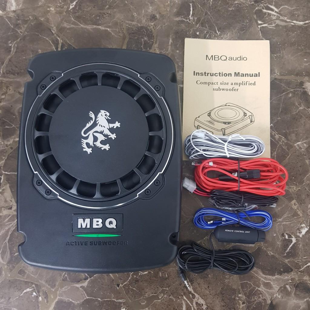 Loa SUB siêu trầm đặt gầm ghế ô tô MBQ Sư Tử MB-8RL - Công suất tối đa: 240W - Hàng Nhập Khẩu
