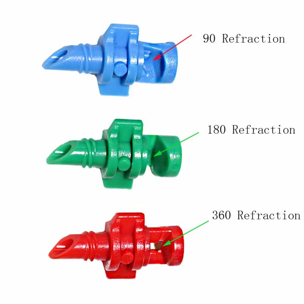 Bộ 50 Đầu tưới xòe 360° , Béc bọ tưới phun mưa HÀNG LOẠI 1