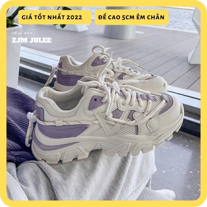 Giày thể thao nữ UT22 đế cao 5cm - Giày sneaker nữ ulzzang độn đế Hàn Quốc 2022