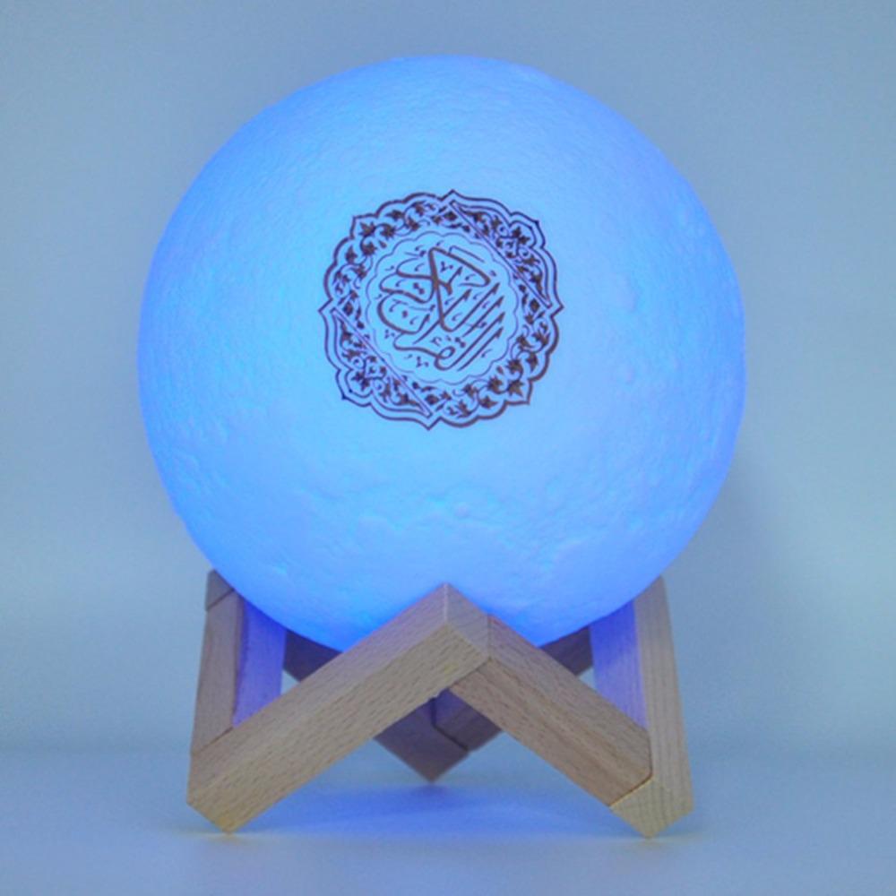 Loa Kinh Qur'an Điều khiển từ xa đầy màu sắc Ánh trăng Ánh sáng ban đêm Loa di động không dây tương thích Bluetooth Loa Kinh Qur'an Ứng dụng điều khiển Màu sắc: SQ-510