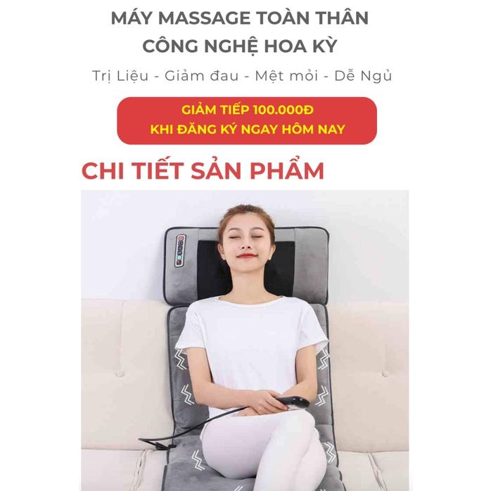 Đệm Massage Toàn Thân hồng ngoại EXTRACARE Công nghệ HOA KỲ