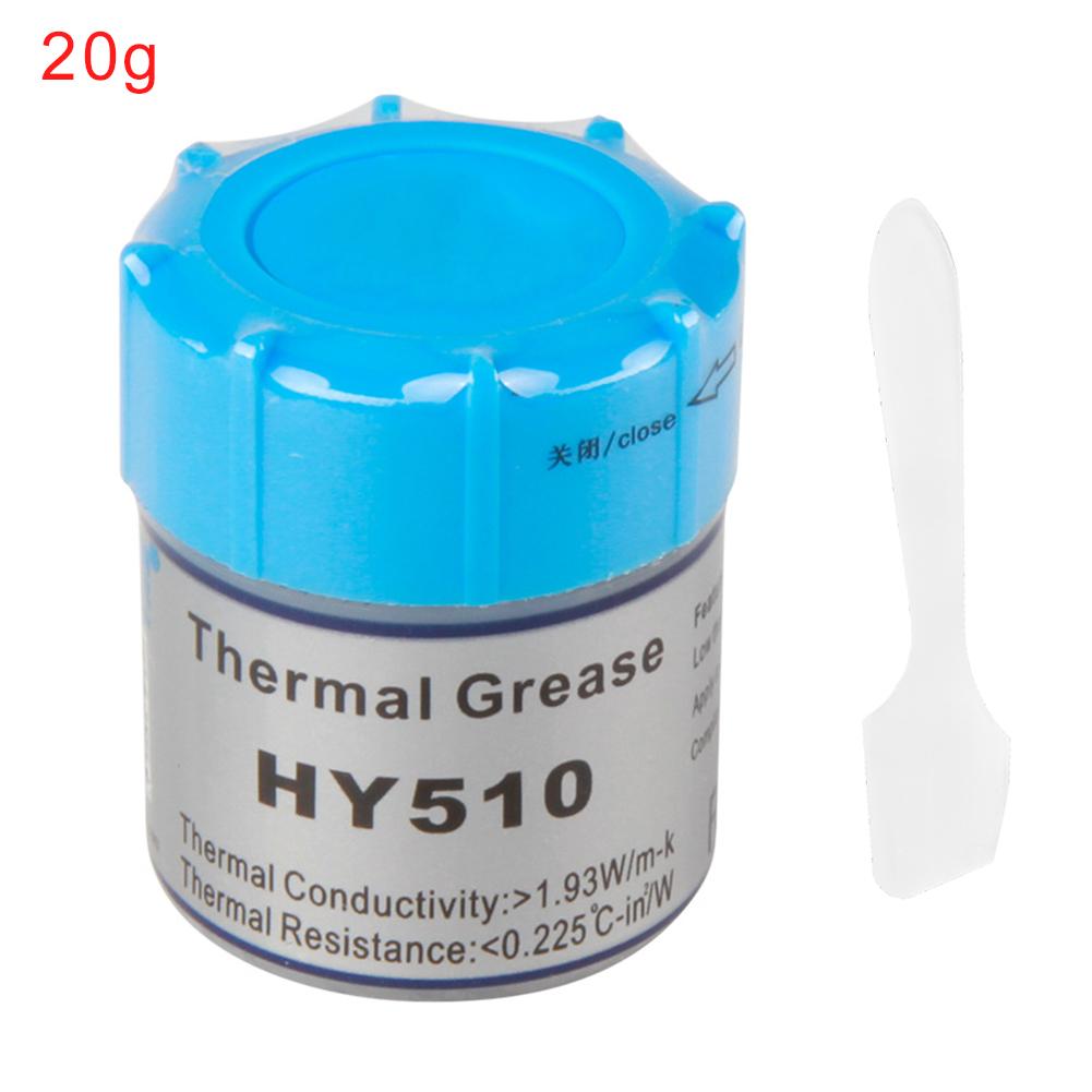 HY510 10G 20G Màu Xám Hợp Chất Silicone Keo Tản Nhiệt Dẫn Điện Dầu Mỡ Tản Nhiệt Cho CPU GPU Chipset Laptop Làm Mát Với Cạp