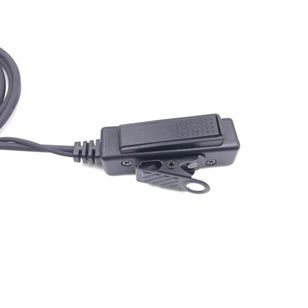 2 Pin G Shape Ear Piece Headset With Micophone Fit For Walkie Talkie