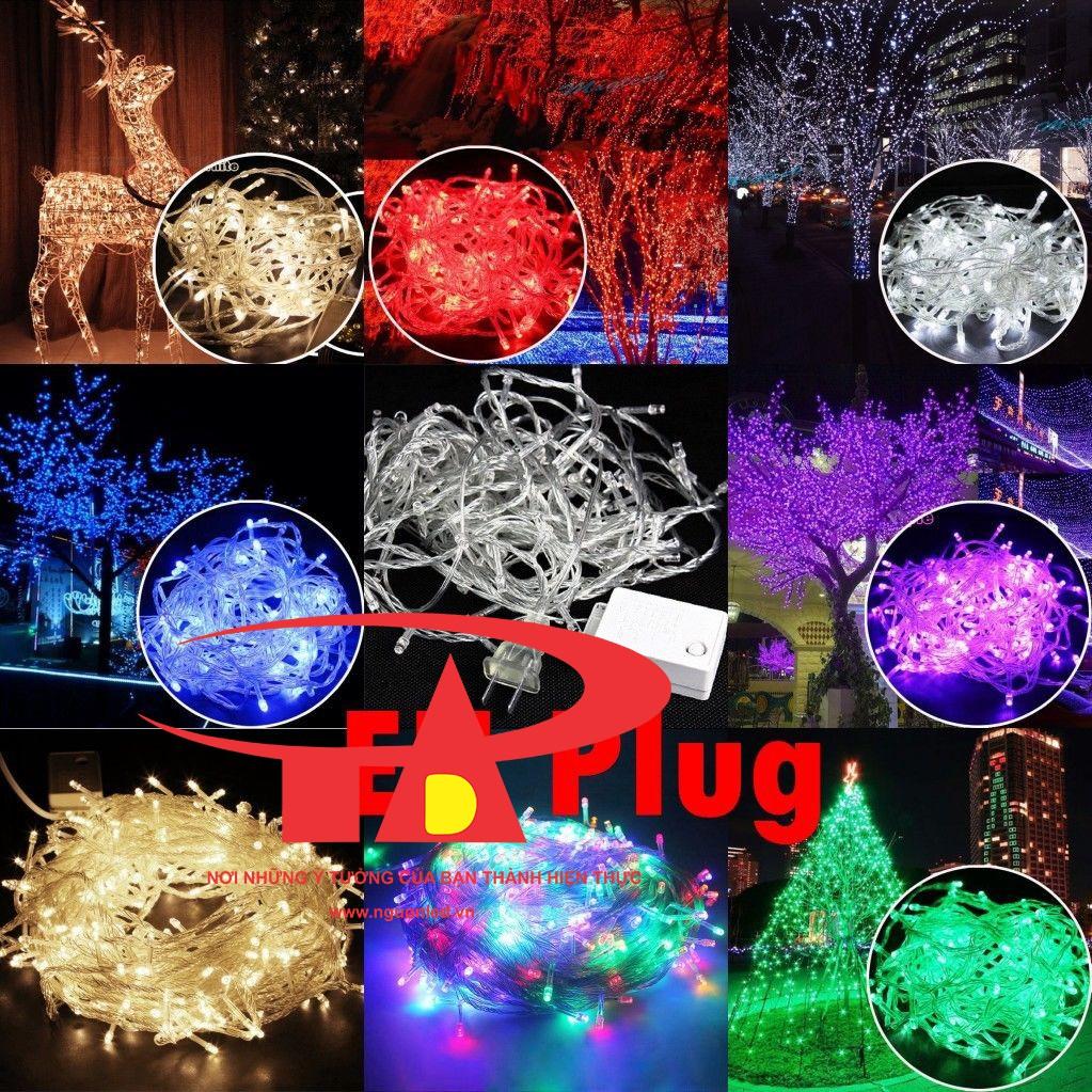 Combo 20 Dây Đèn Led Chớp 5m Trang Trí Noel
