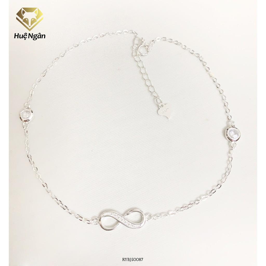 Lắc tay bạc 925 Huệ Ngân - Vô cực RYB140112