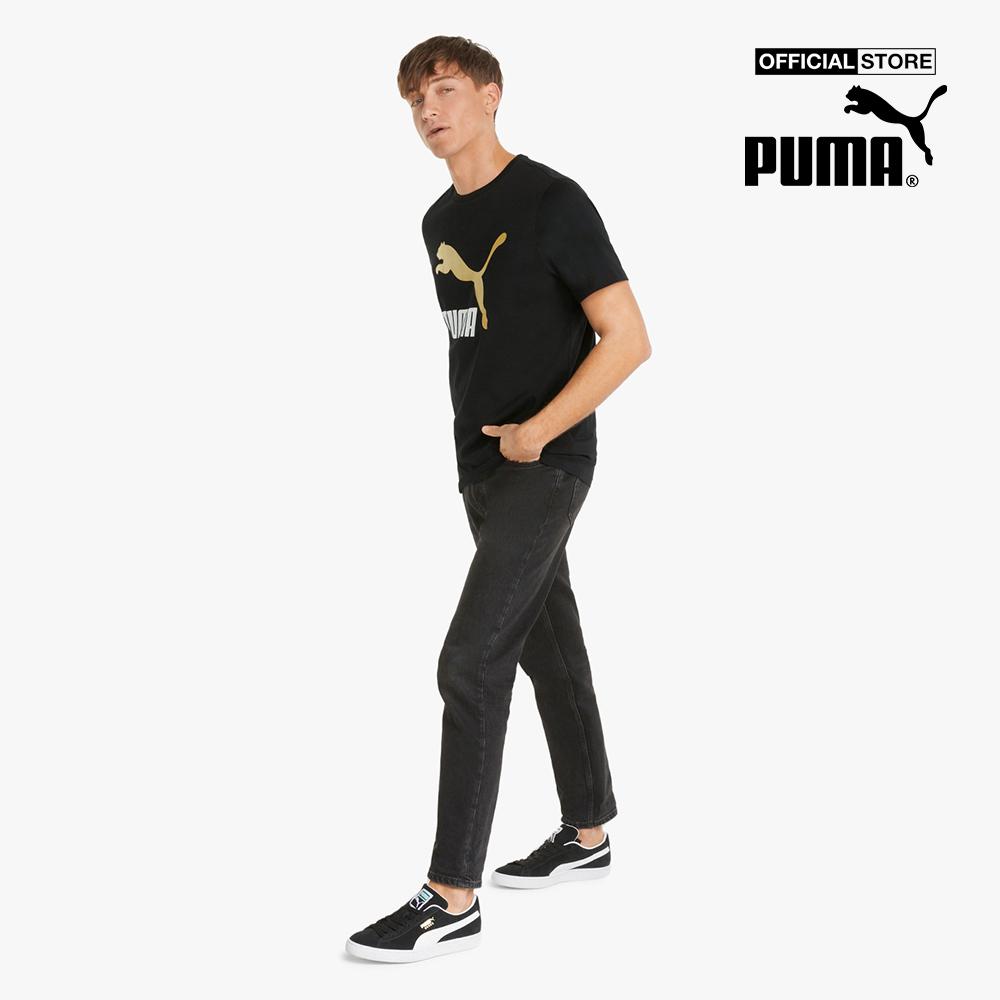 PUMA - Áo thun nam ngắn tay Classics Logo Metallic 534711