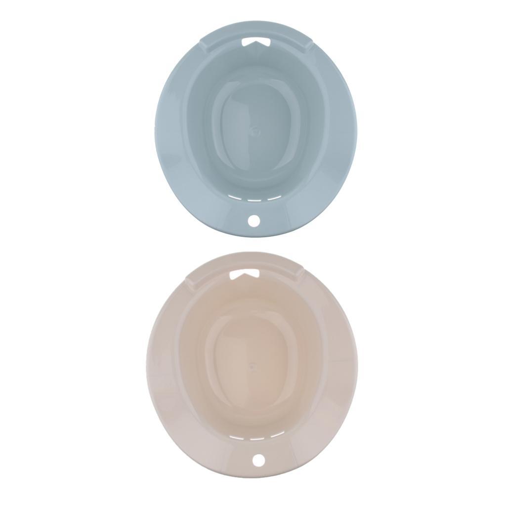 2-pack Bidet Basin Bidet Seat Basin Seat Bath Toilet Insert Washing Aid