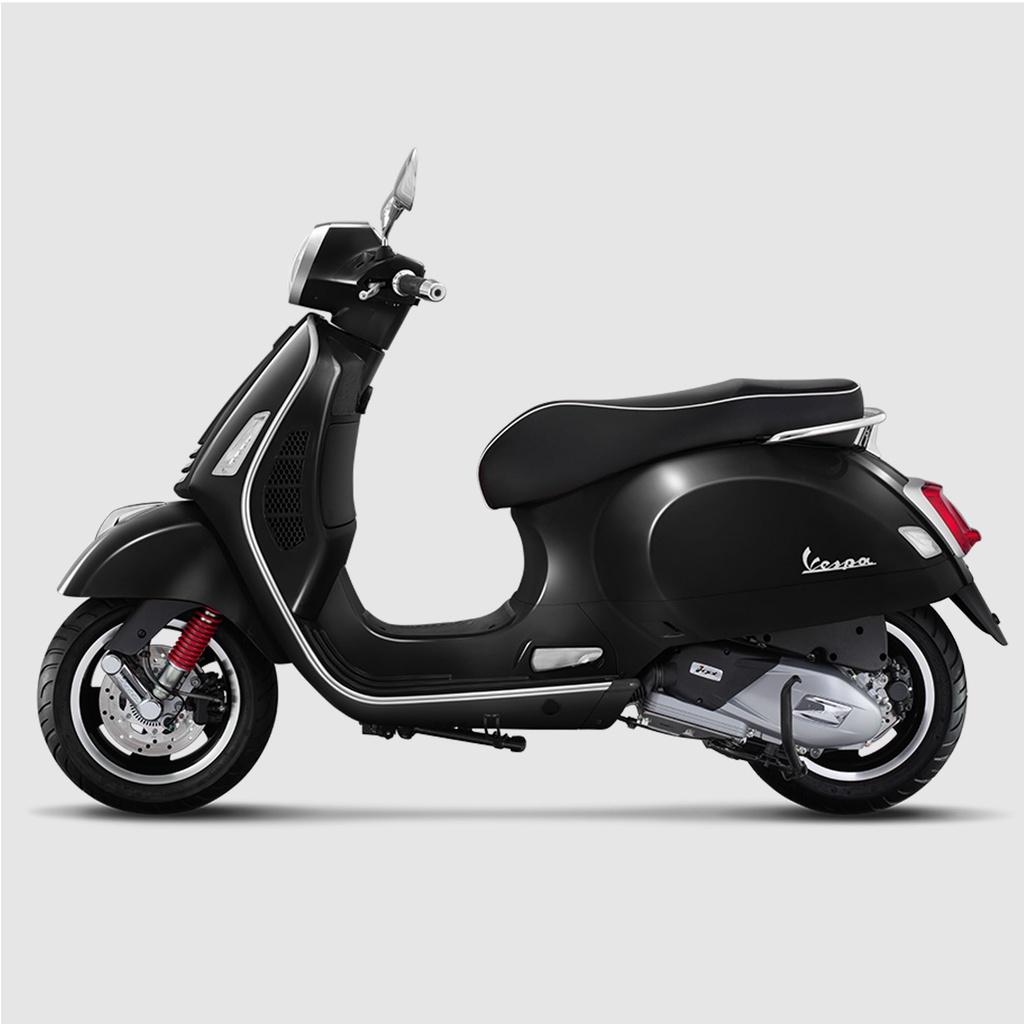 Xe Tay Ga Vespa GTS 125 LED Màu Đen Black Vulcano