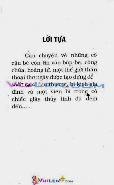 đôi giày thủy tinh chapter 1 3