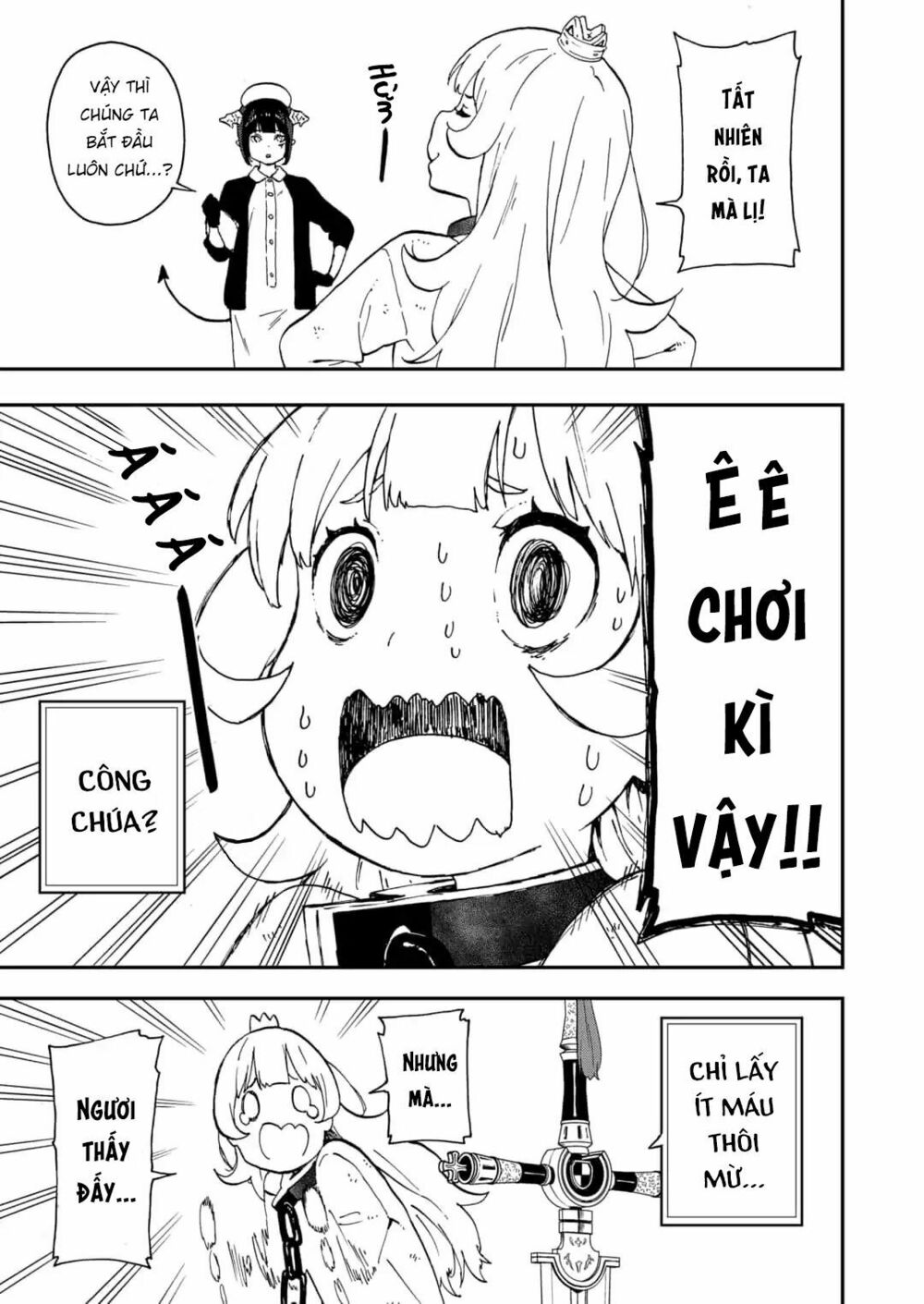 đến giờ "thẩm vấn" rồi, thưa công chúa! chapter 19 5