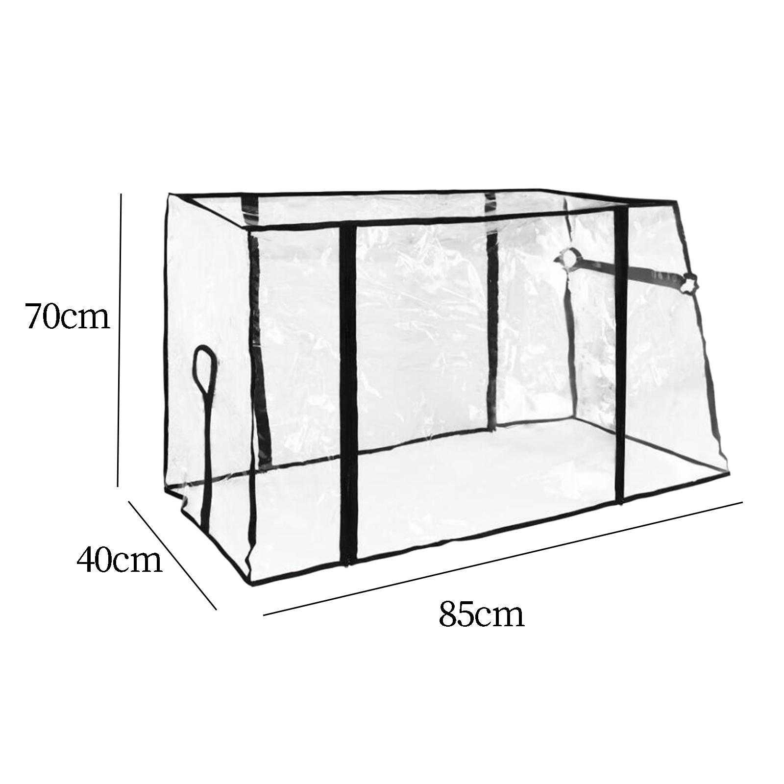 Collapsible Wagon Cart Waterproof Cover Canopy Rainproof Sturdy PVC Material Portable Windproof for Outdoor Camping Picnic