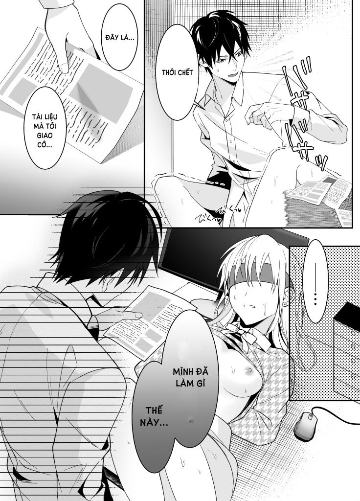 [21+] vở kịch kích tình, sếp khó tính của tôi thật ra lại là gã biến thái chapter 5.1 10