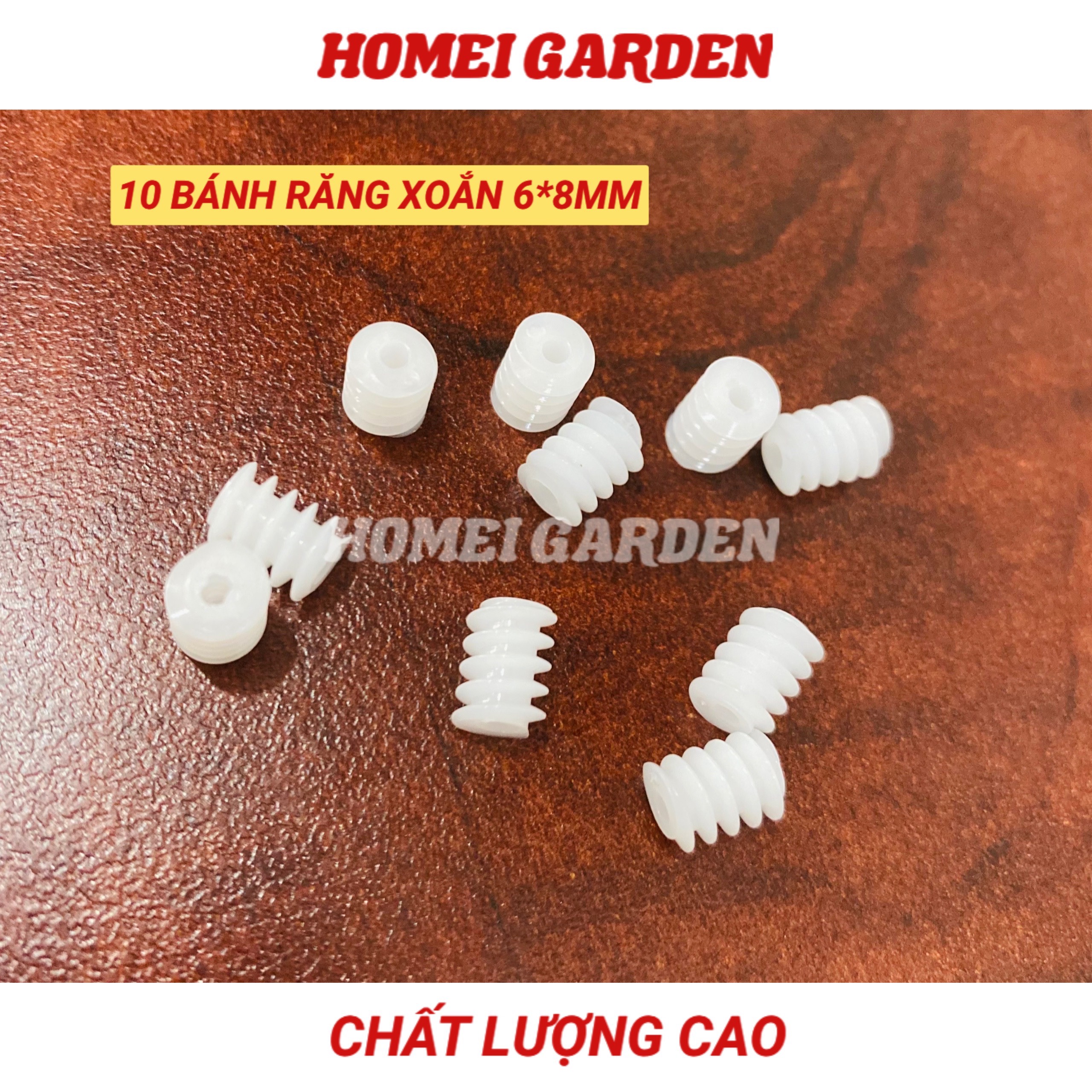10 bánh răng xoắn bánh răng sâu 6x8mm hàng tốt - HM0063