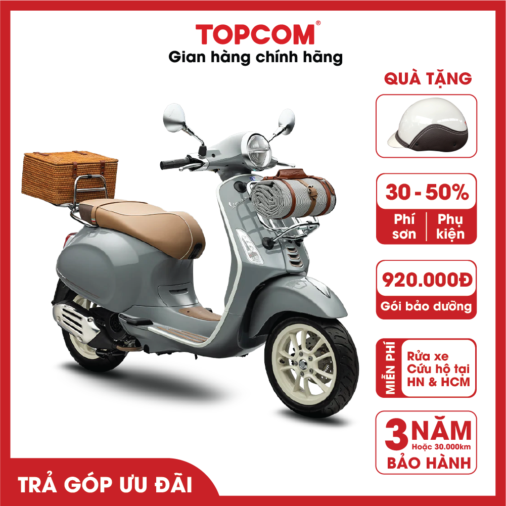 [Chỉ giao HCM & HN] Xe Vespa Primavera Picnic 125