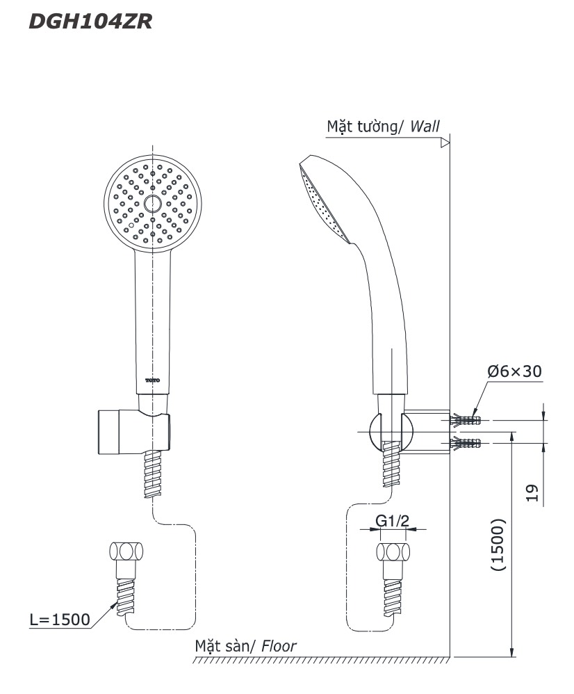 Bát sen mạ TOTO DGH104ZR - Hàng chính hãng